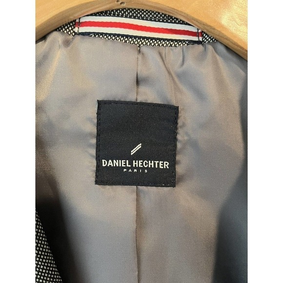 Daniel Hechter Men 42S Wool Blazer Jacket Coat Gray Tweed 2 Button NEW $295 MSRP - Picture 6 of 14